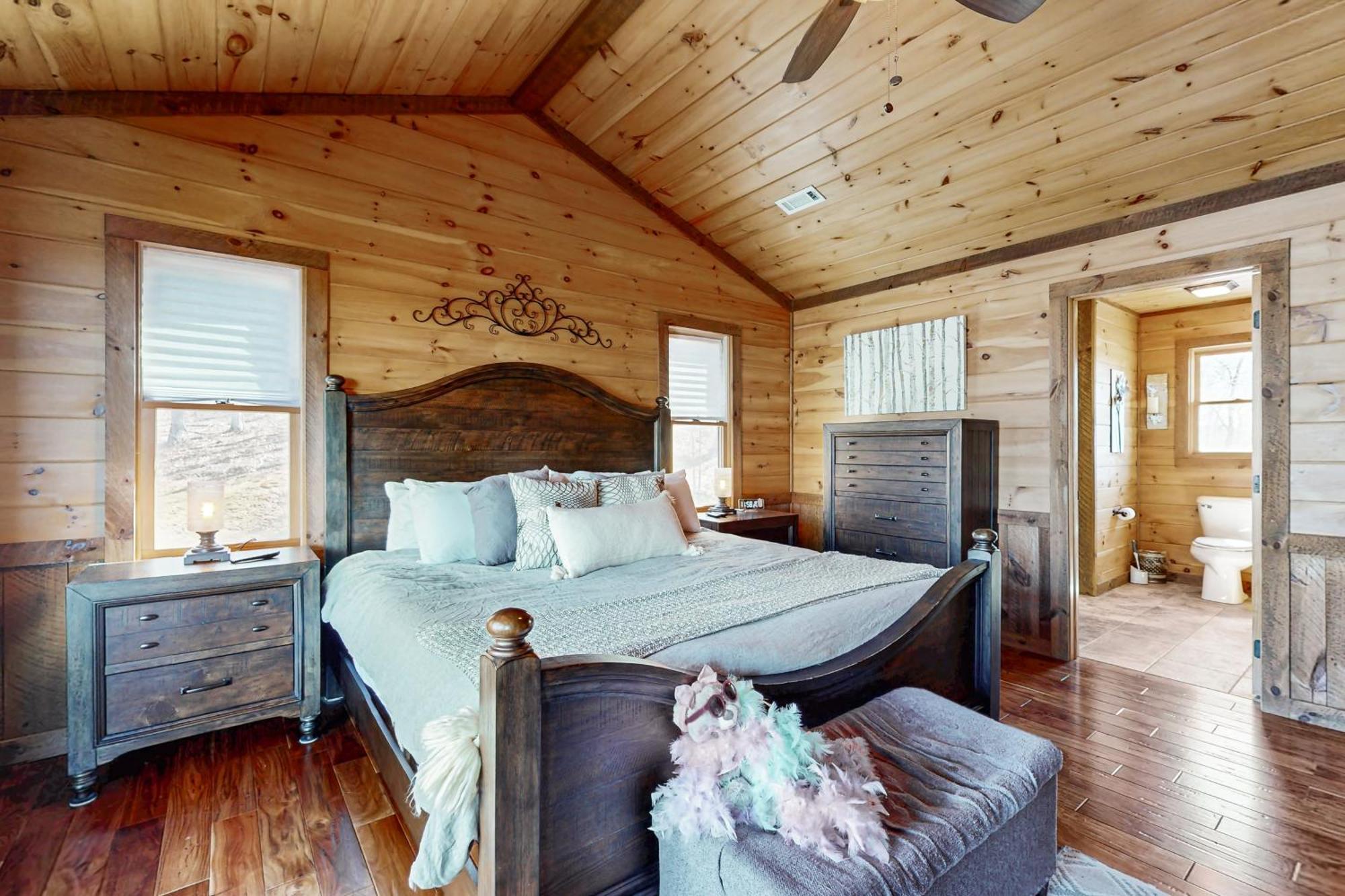 Bougie Bear Cabin Morganton Eksteriør bilde