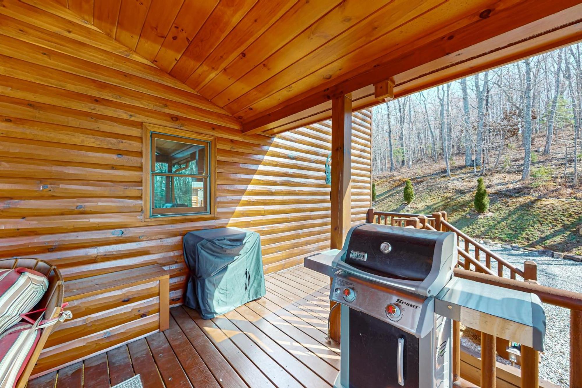 Bougie Bear Cabin Morganton Eksteriør bilde