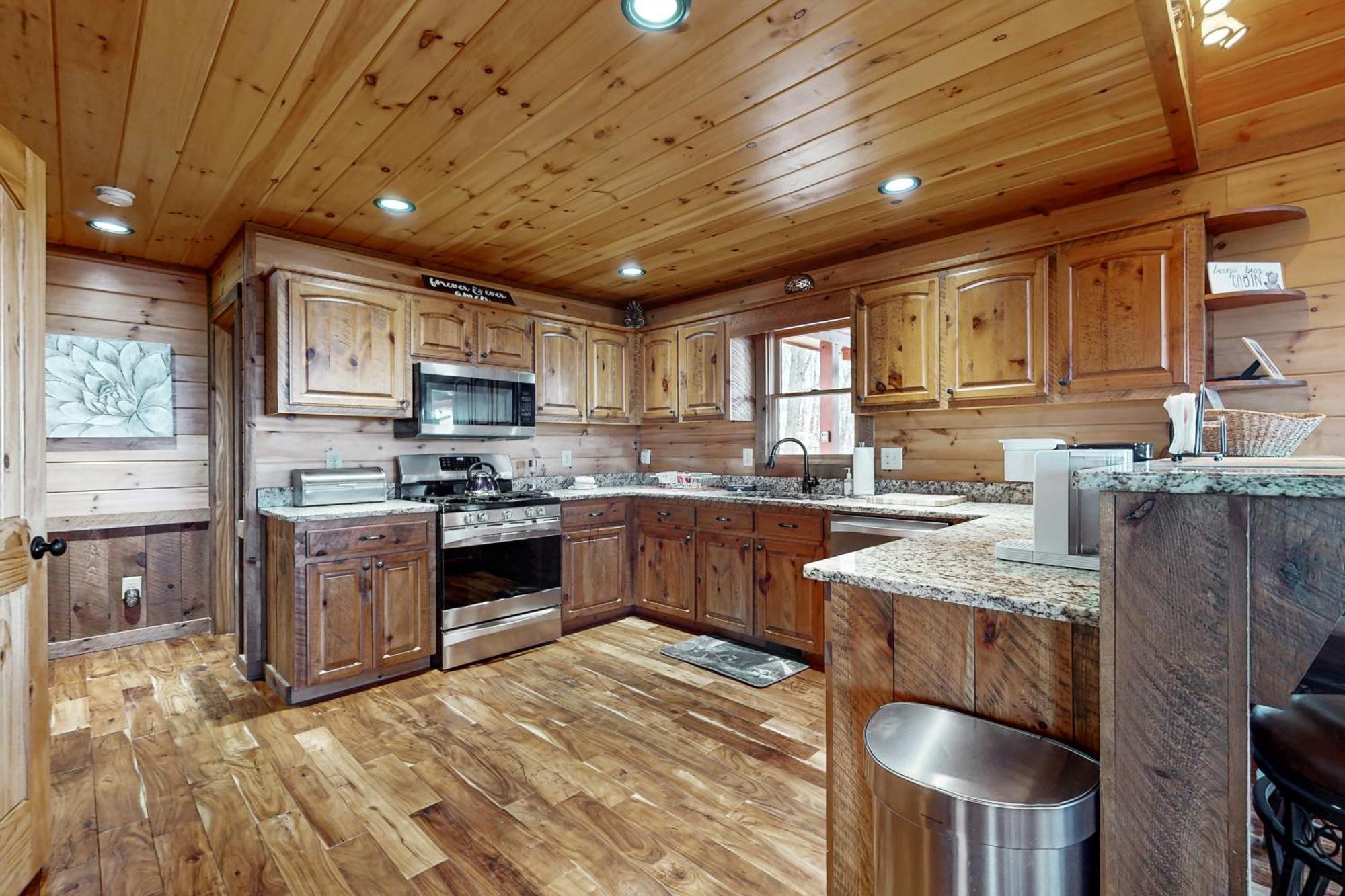 Bougie Bear Cabin Morganton Eksteriør bilde