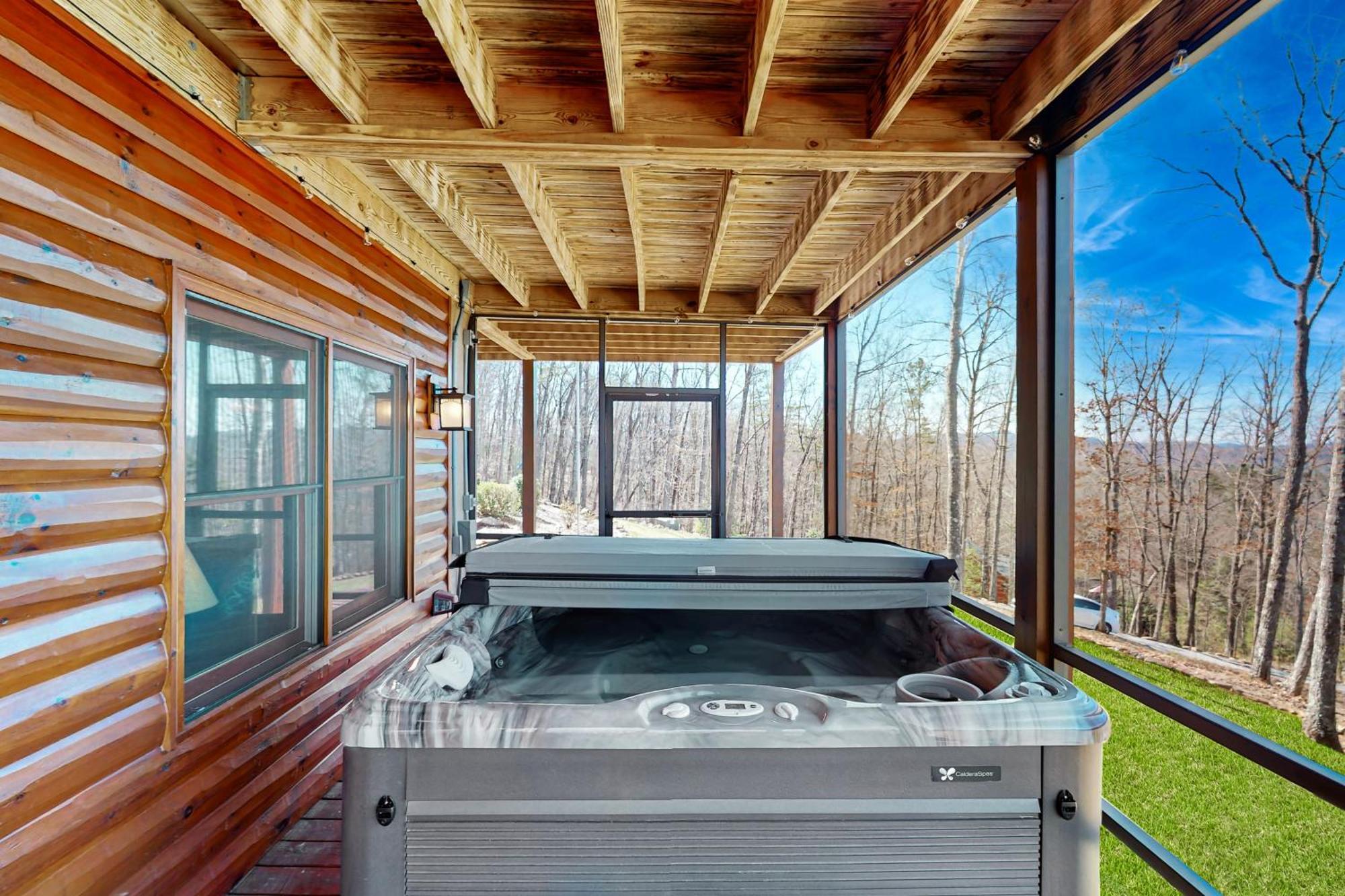 Bougie Bear Cabin Morganton Eksteriør bilde