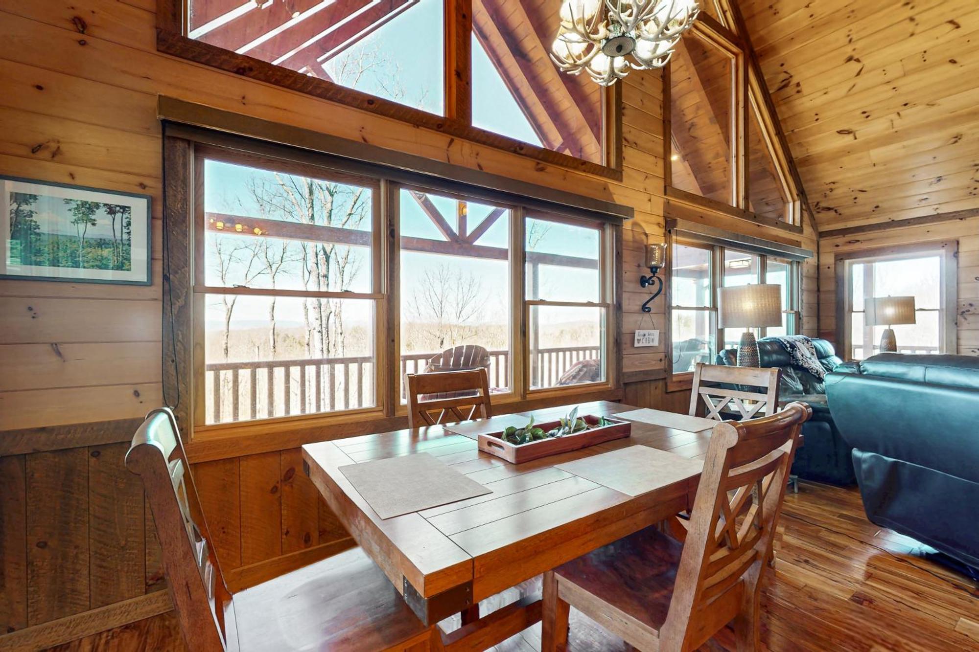 Bougie Bear Cabin Morganton Eksteriør bilde