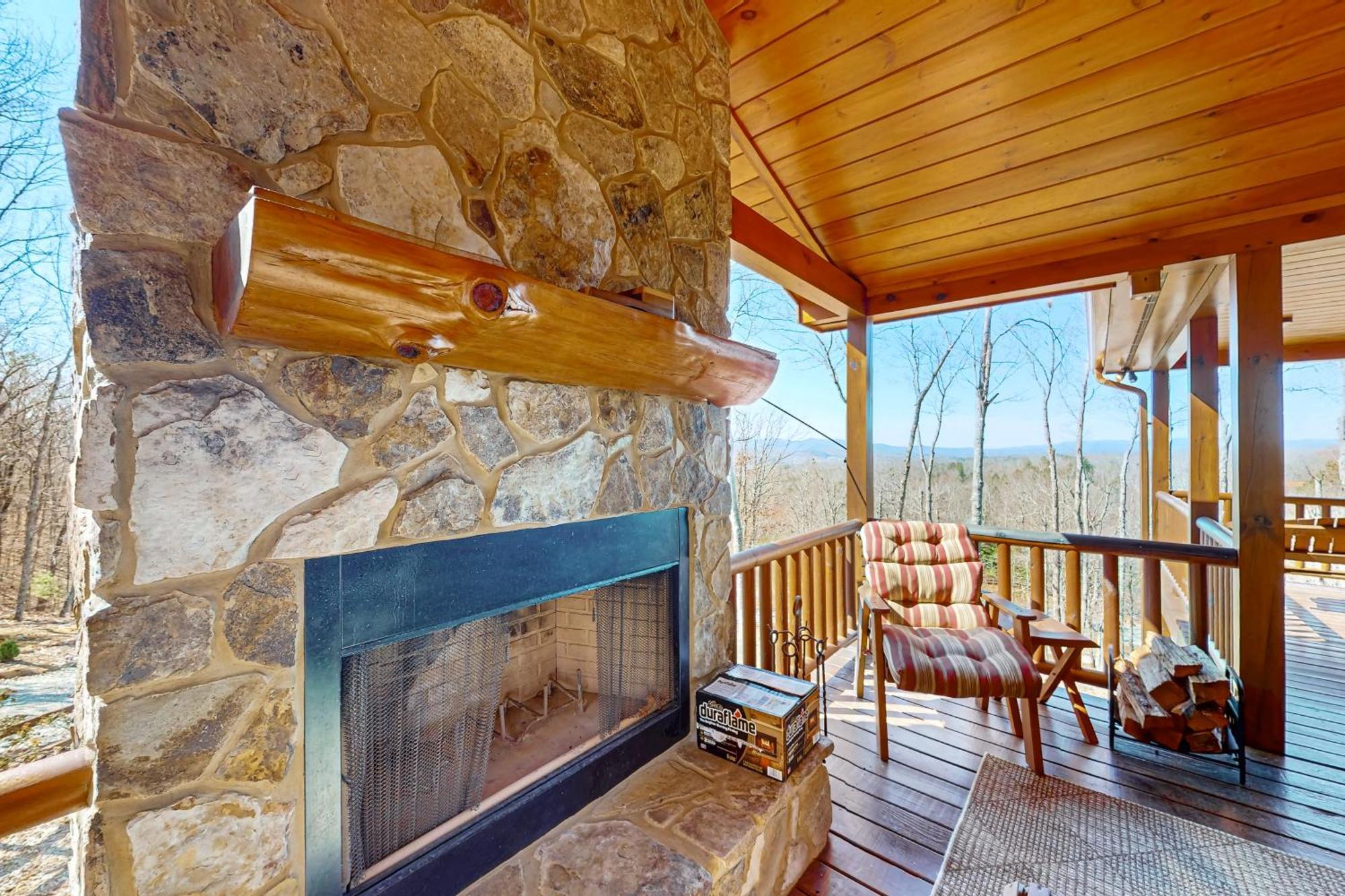 Bougie Bear Cabin Morganton Eksteriør bilde