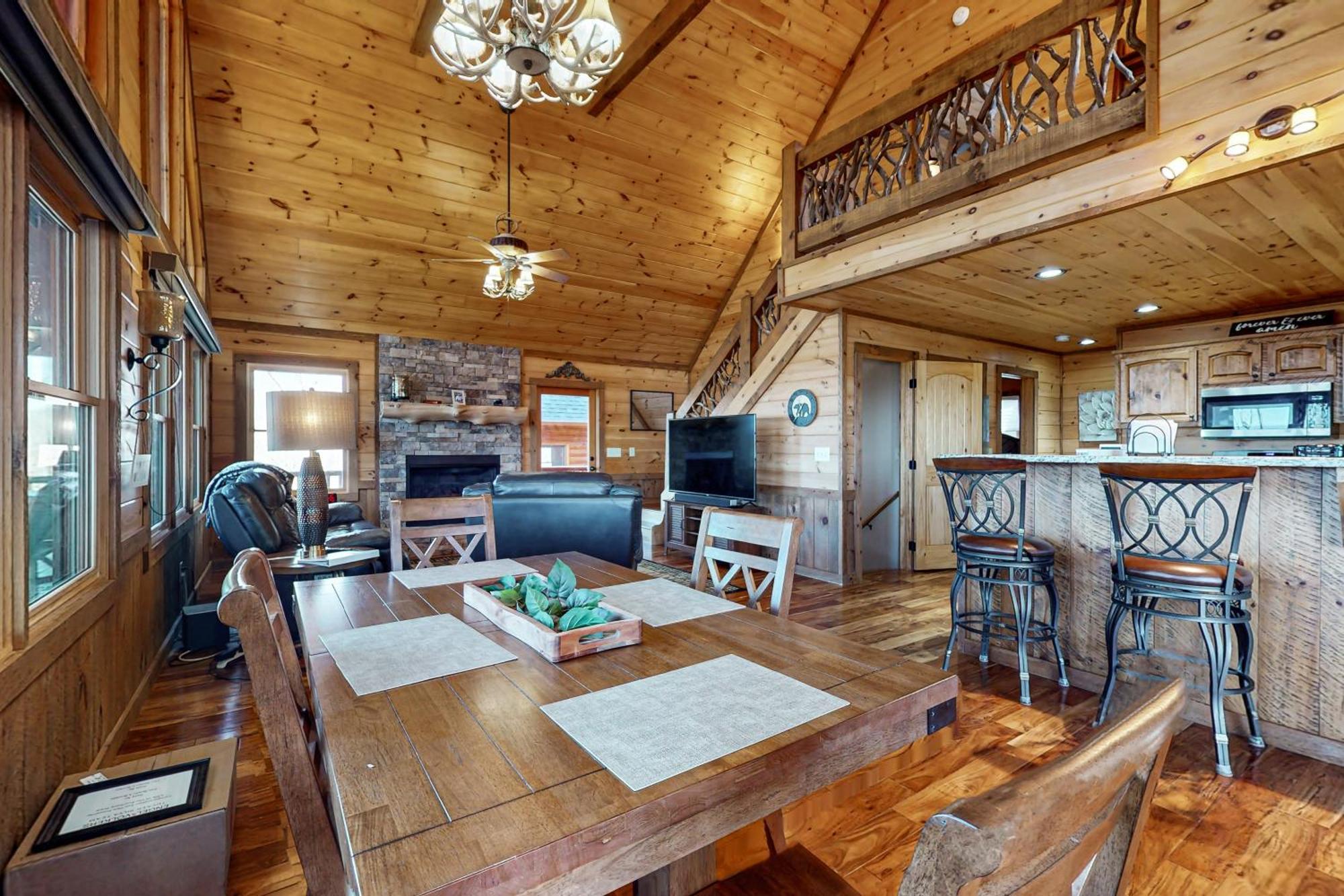 Bougie Bear Cabin Morganton Eksteriør bilde